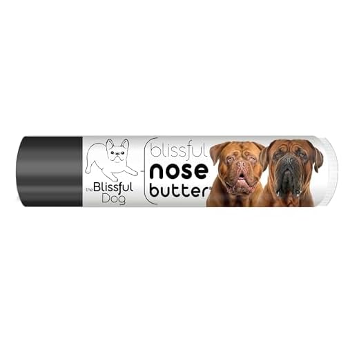 The Blissful Dog Dogue De Bordeaux Unscented Nose Butter - Dog Nose Butter, 0.15 Ounce