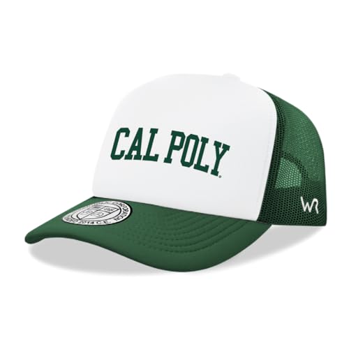 W REPUBLIC Cal Poly California Polytechnic State University Mustangs Game Day Printed Hat - White