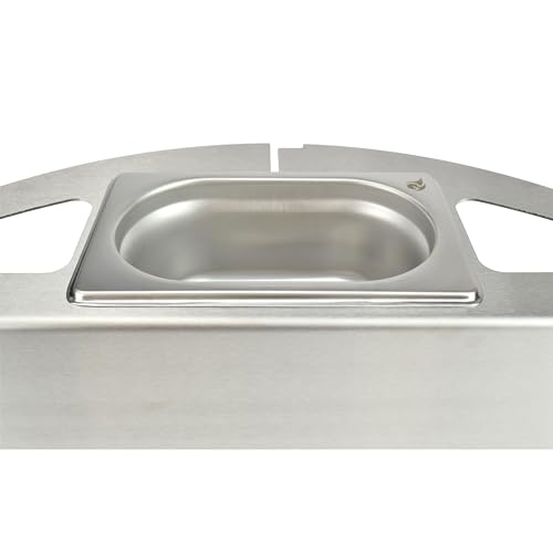 Grillrost.com Das Original Kugelsmoker für 50cm Rösle Kugelgrills - Mach einen Smoker aus deinem Kugelgrill - Edelstahl - 3
