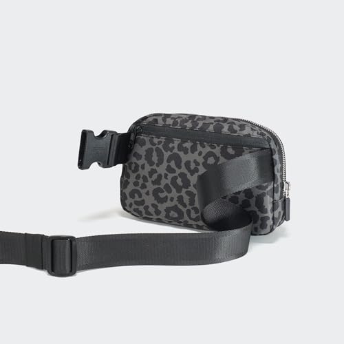 Image of Pander Everywhere Belt Bag for Women, Fashion Waist Packs, Crossbody Bags with Adjustable Strap (Grey Leopard)