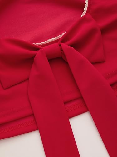 CIDER Tank Top Backless Bowknot Boat Neck Slim Fit Ruched Sleeveless Top Knit Fabric Women Going Out Tops3