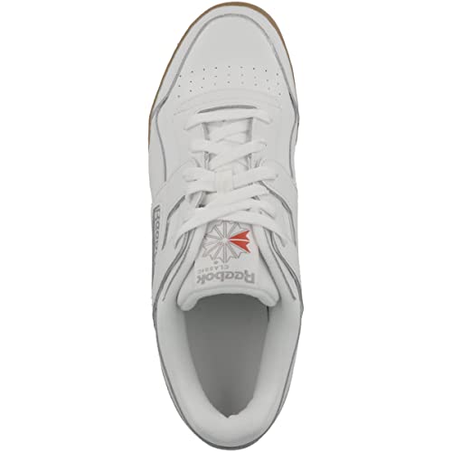 Reebok Reebok Men's Gymnastics Shoes, Multicolour White Carbon Classic Red Royal Gum 0, 8 us