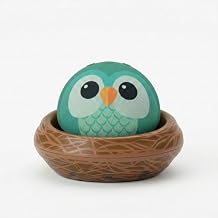 Echo Dot 5th Gen, 2022 release Kids | Designed for kids, with parental controls | Owl | & the Owl Nest Stand