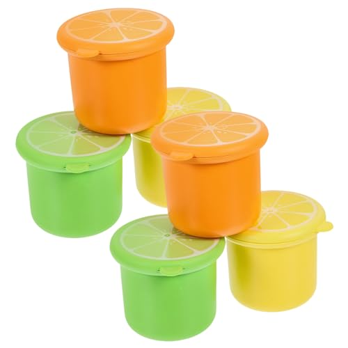 Cabilock 6 Piezas Silicona para Cubitos de Hielo Redondos de Hielo para Congelador para Whisky y Cócteles