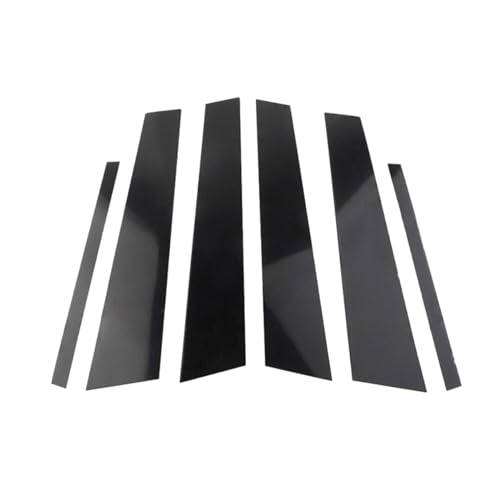 Ajuste de puerta en negro piano brillante para BMW Serie 3 G20 G21, cubiertas de postes