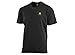John Deere Herren T-Shirt mit Logo vorn und hinten (Schwarz, M)