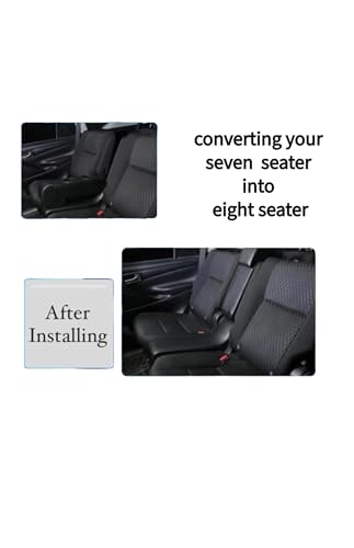 Image of Decode XL6 Center Seat Armrest Console | Extra Middle Seat with Bottle Holder | Wooden Storage Console for Maruti Suzuki XL6 | No Drilling Installation | Interior Car Accessories.