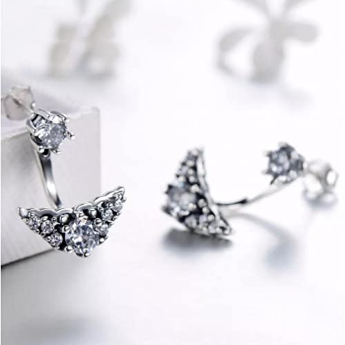 Boucles d'oreilles Drop de haute joaillerie en zircone cubique pure - 3