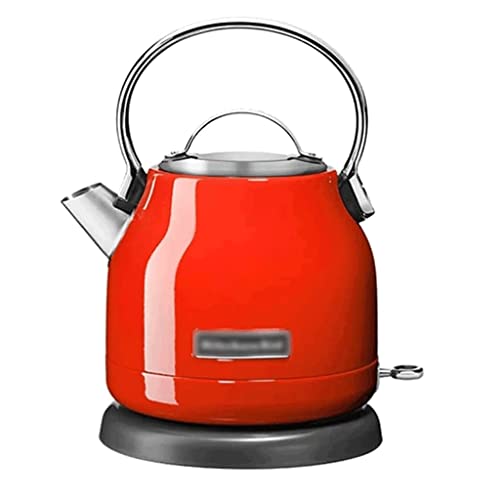 Hervidor eléctrico de acero inoxidable 1.25L rojo