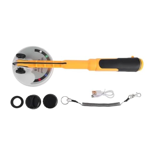 Metal Detector Waterproof Coil Gold Detector Submersible Metal Finder with USB Cable for Treasure Searching