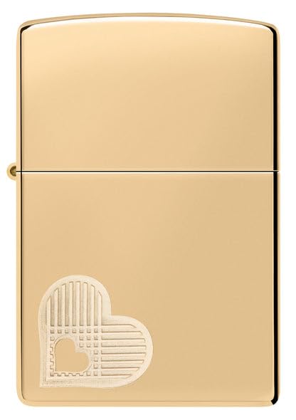 Encendedor Zippo personalizado con grabado doble corazones miniatura 5