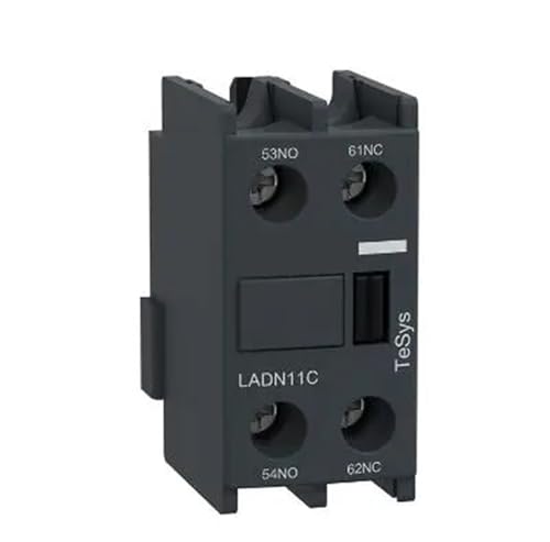 Bloc de contacts auxiliaires LADN11C avec double signalisation 1NO + 1NC à vis