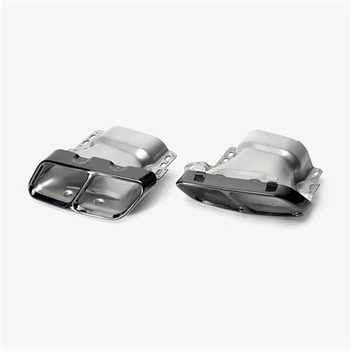 Tuyau d'échappement Mercedes AMG A45 W176 embouts acier noir 2013-2018