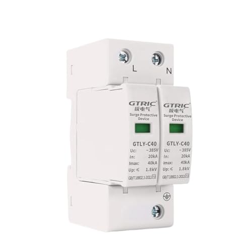 Protection surtension CA 385V 40KA efficace contre la foudre solaire