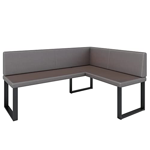 FURNISTAR Akiko Banc d'angle Métal