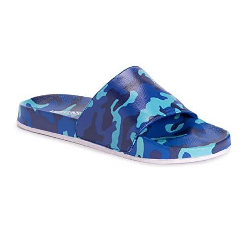 [MUK LUKS] XChT_ Muk Luks Men's Pool Limbo Slide Y lCr[ʁB 26.0 cm~27.0 cm