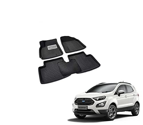 Image of Auto Addict 3D Mats CAR Black Color for Ford Ecosport