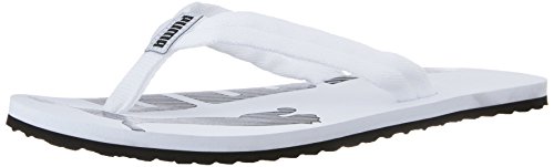 PUMA Men s Epic Flip 2 Sneaker, White Black, 7 M US