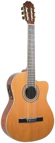 Antonio Hermosa AH-10CE Classical Cutaway Guitar, Solid Cedar Top