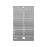 Bitcoin Cartera de acero, criptomoneda cartera para hardware Cold Wallet Backup, Bitcoin Crypto Seed Storage Compatible con todo el hardware BIP39 (individual)