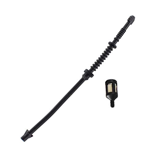 AISEN Benzinschlauch Kraftstoffschlauch mit Benzinfilter für Husqvarna 435 440 445 450 Motorsäge Ersetze 544 12 86-01