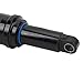 RiToEasysports Air Pressure Shock Absorbing, Aluminum Alloy Rear Shock Absorbing with 24mm Bushing Adjustable Damping Fits Mountain Cycling