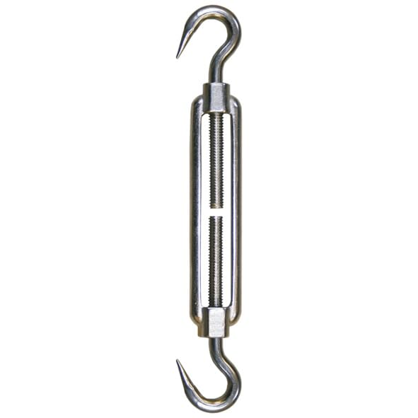 Spannschloss Mit Öse M8 – Edelstahl V4A (AISI 316) – 200 Mm Länge, Verstellbar, Für Seilspanner, Geländer, Rankhilfe & Drahtseile