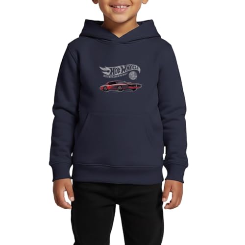 Sweat à capuche enfant Hot Wheels textile résistant pour éviter l'usure précoce des habits