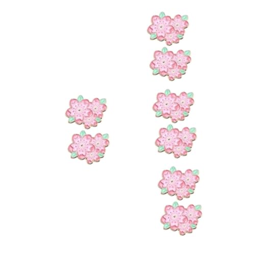 FOMIYES 8個 和風日式桜花胸? レディー 軽量で携帯便利 衣類やバッグ帽子