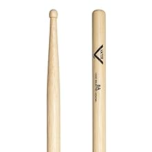 Made in the USA from high grade American hickory, Vater Drumsticks are made the same as they've always been, resulting in a consistent and durable drumstick: Hands-on craftsmanship, higher moisture content in the raw material, lathe turned, tumble fi...