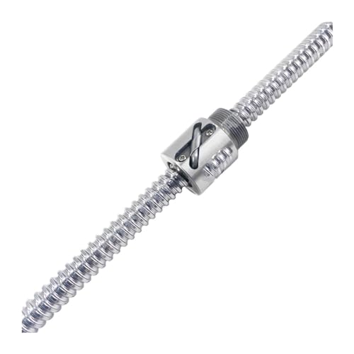 Metal Ball Screw nut C5 Class Ball Screw BSHR1605 600mm High Precision Mini Ballnut CNC Parts R16 Spindle