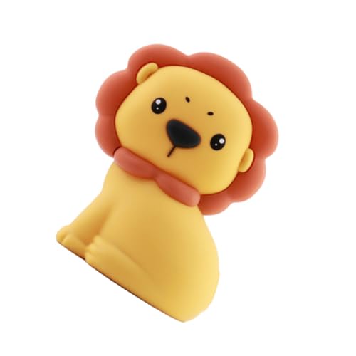 Veilleuse lionceau en silicone 1W pour chambre d'enfant