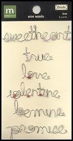 Love Wire Words by MAKING MEMORIES