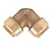Reliance Worldwide U256LFJ4 0.75 in. Push-to-Connect Brass 90-Degree Elbow Fitting - Pack of 4