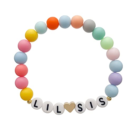 Image of Sister's Big Bracelet Gift, Little Girls' Sister Jewelry