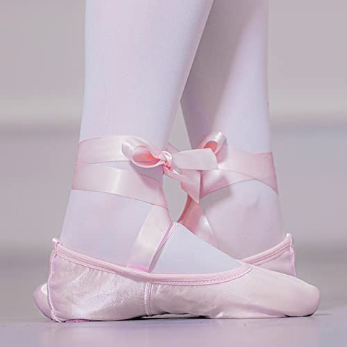Toddler Winter Dance Shoes Children Warm Ballet Stage Performance Shoes Long Lace Yoga Training Indoor Shoes3