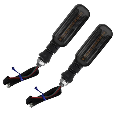 Clignotants moto clignotant feu arrière 2 en 1 universels étanches 12V