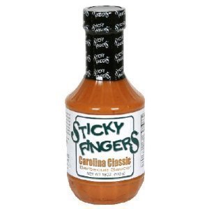 Sticky Fingers, Sauce Bbq Carolina Classc, 18-Ounce