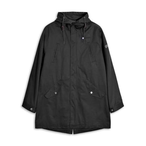 Lambretta Mens Resistant Parka Black L