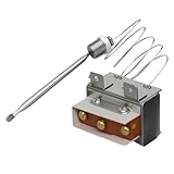 1177 High-Limit Thermostat-Fritteuse Schalter für Fritteuse 3/8 Zoll Mpt Stuff Box LCCM2003000 Gasfritteuse, 301030005 Hi-Limit kompatibel mit Atosa Gastronomie-Ausrüstung