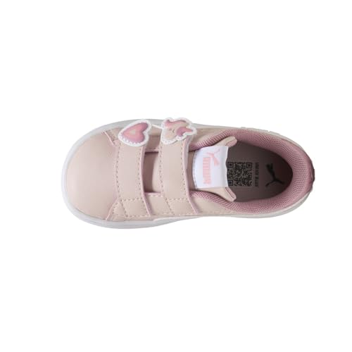 PUMA Toddler Girls Smash 3.0 Badges V Sneakers Shoes Casual - Pink4