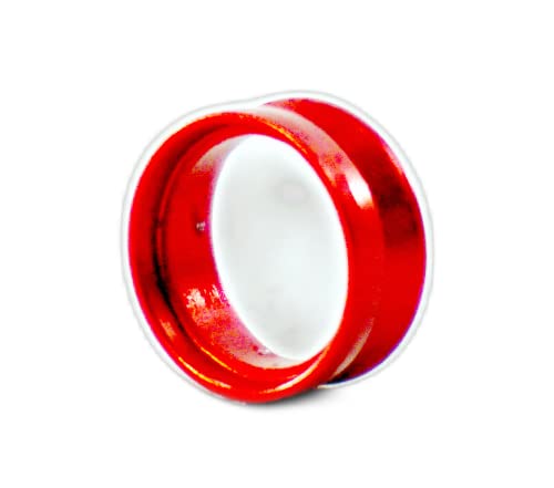 Guiahilos de Aluminio Anodizado para carretes Shimano: Aero Technium, Aerlex, Bull's Eye, Ultegra, Fliegen, Spin Joy, Surf Leader. (Rojo) Cover