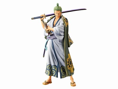 Banpresto - Figurine One Piece - Zoro Grandline Men Wanokuni Vol 2 DXF 17cm - 4983164180275 Cranberry