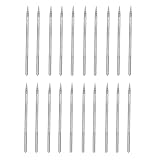 20Pcs Shoe Repair Machine Needle Stainless Steel Strong Durable Easy Installation SL 26 Needles for Replacement