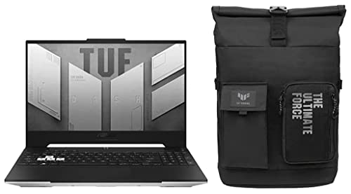 Image of ASUS Tuf Dash F15 (2022),15.6-in(39.62Cm) Wqhd 165Hz /3Ms,Intel Core I7-12650H 12Th Gen,6Gb RTX 3060 Graphics,Gaming Laptop,Fx517Zm-Hq042Ws + Vp4700 Tuf 17 inch (43.18Cm) Backpack (Black),Windows 11 Home