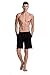 CYZ Men's Comfort Cotton Jersey Shorts with Pockets-Black-M