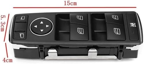 Interrupteur vitre electrique Mercedes A2049055302 commande fluide - 2