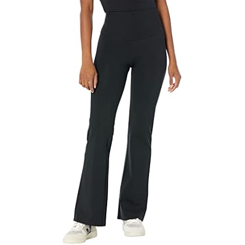 Yummie Women's Susie Flare Cotton Shaping Legging, Black, X-Large Cover