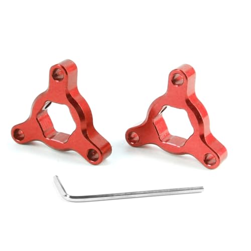 XEBRAD 17MM, for Ducati, for 1098 S/Tricolor/R 2007-2008 Motorrad 17mm CNC Aluminium Federgabel Vorspannungseinsteller Motorrad-Gabelvorspannungseinsteller(Red)