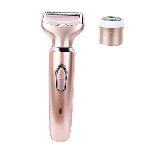 TOVINANNA 2-in-1 Hair Removal Machine Shaver for Women Body Hair Trimmer Face Bikini Arms Legs Painless U-Shaped Head
